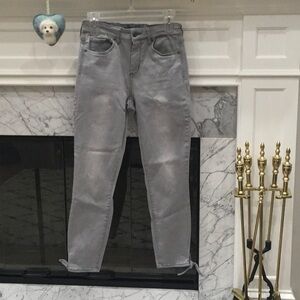 NYDJ Grey Skinny Ankle Jeans! New Sz.8